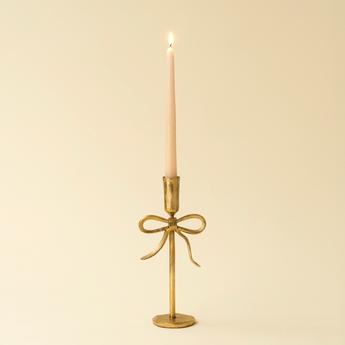 Bow Forged Candlestick