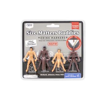 Size Matters Drink Markers 4 Pack