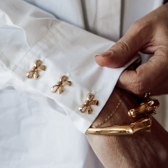 Bow Poplin Shirt | Brunette the Label