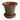 Frilly Edge Redstone Pot with Saucer - The Lemonade Stand