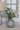 Round Vase With Blue Floral Pattern - The Lemonade Stand
