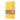 A yellow hardcover sketchbook with an elastic closure band and a brown paper label wrapped around the middle, photographed on a white background.