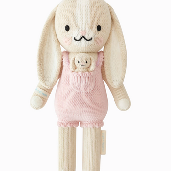 Briar the Bunny Pink Peony | Cuddle + Kind