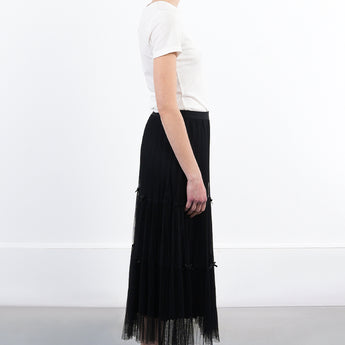 Tulle Skirt with Bows