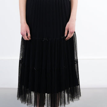 Tulle Skirt with Bows
