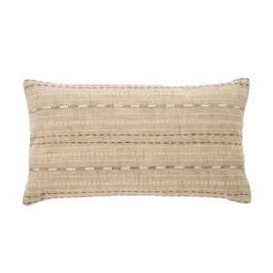 Alta Embroidered Pillow 21x12