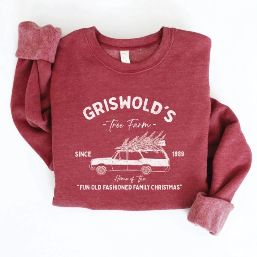 Griswold's Tree Farm Sweater