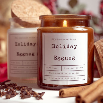 TLS Apothecary Soy Candle | Holiday Eggnog