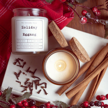 TLS Apothecary Soy Candle | Holiday Eggnog