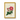 A vintage-style notebook with a cream cover, scalloped mustard border, and an illustration of pink roses with green leaves. The word 'Notes' appears near the top.