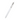 A white retractable pen with a silver metal clip, shown diagonally on a plain white background.