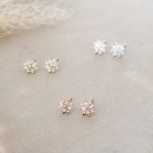 Snow Crystal Studs