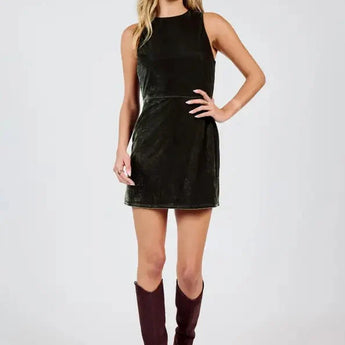 Velvet Mini Dress