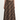 A brown and beige plaid maxi skirt worn by a model, paired with black loafers, shown against a plain white studio background.