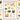 Set of nature-themed stickers on a beige surface