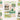 Set of nature-themed stickers with landscapes, trees, and flowers on a white background.