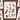Sheet of owl stickers with various owl illustrations on a brown grid background