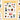 Sheet of decorative stickers featuring teapots, plants, and other items on a yellow background.