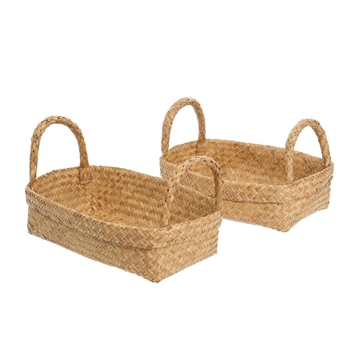 Sable Seagrass Baskets S/2