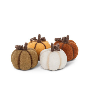 Round Felt Pumpkin