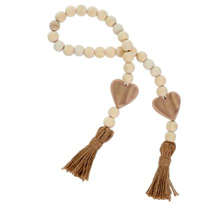 Heart with Tassel Prayer Beads