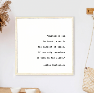 Happiness Can Be Found | Wooden Sign