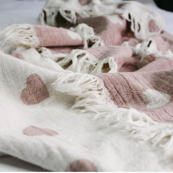 Heart Turkish Towel