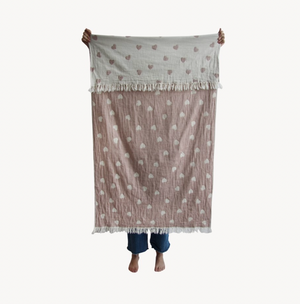 Heart Turkish Towel