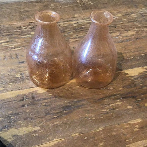 Recycled Bud Vase Apricot