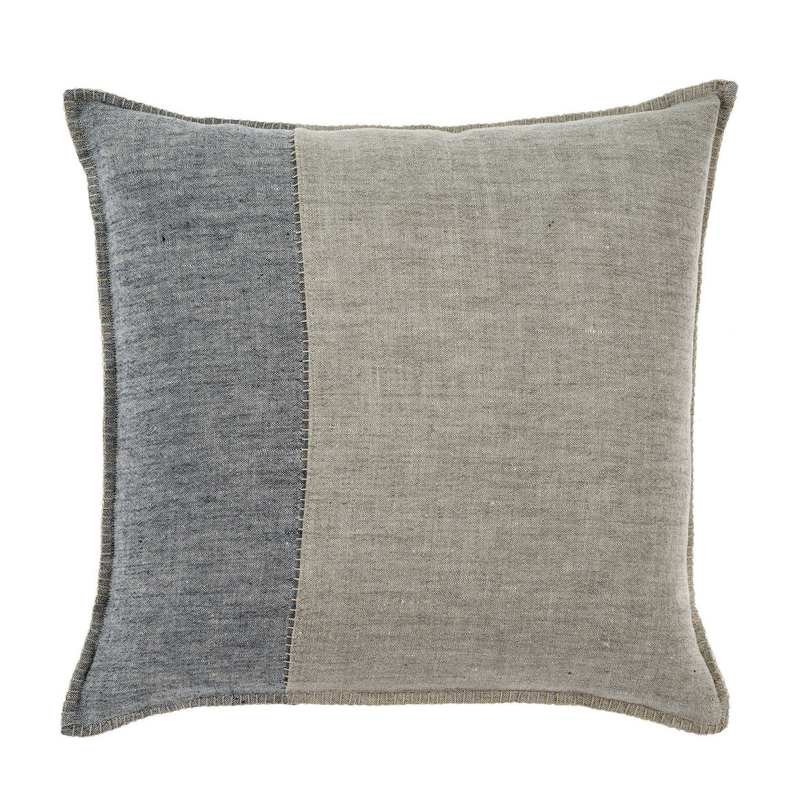 Sidestitch Linen Pillow